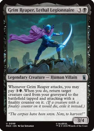 Grim Reaper, Lethal Legionnaire (098) [Marvel Super Heroes]