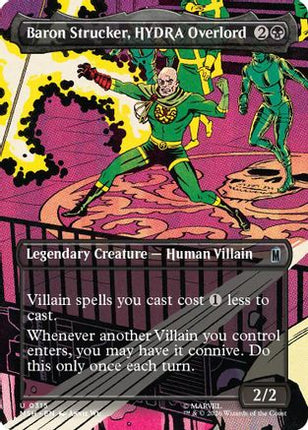 Baron Strucker, HYDRA Overlord (Borderless) (0315) (315) [Marvel Super Heroes]