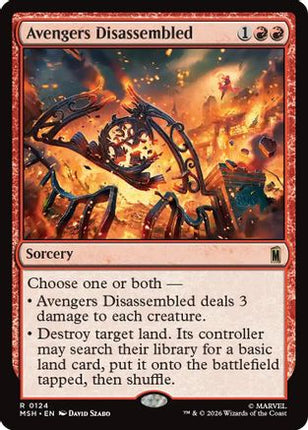 Avengers Disassembled (124) [Marvel Super Heroes] Foil
