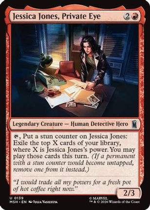 Jessica Jones, Private Eye (139) [Marvel Super Heroes] Foil