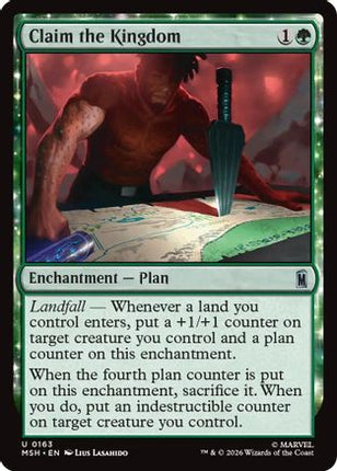 Claim the Kingdom (163) [Marvel Super Heroes] Foil
