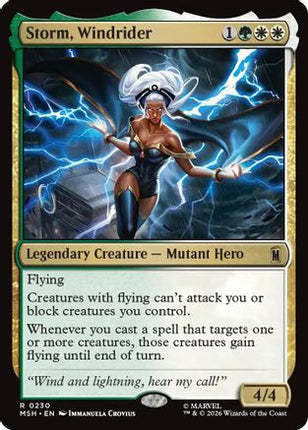 Storm, Windrider (230) [Marvel Super Heroes] Foil