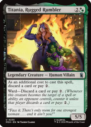 Titania, Rugged Rumbler (235) [Marvel Super Heroes]