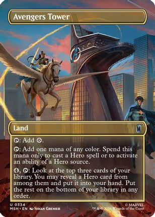 Avengers Tower (Borderless) (334) [Marvel Super Heroes]