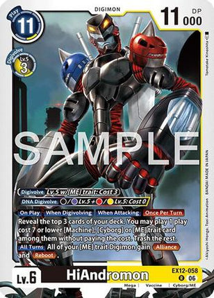 HiAndromon [EX12-058] [Digital World Shambala] Foil