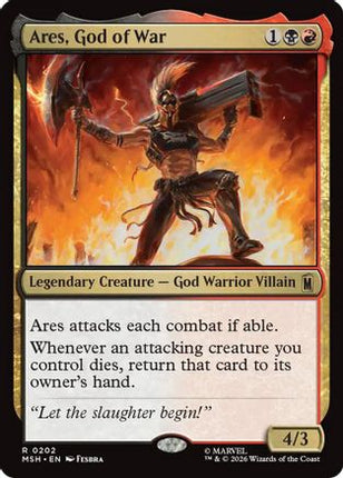 Ares, God of War (202) [Marvel Super Heroes] Foil