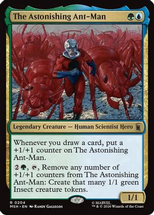 The Astonishing Ant-Man (204) [Marvel Super Heroes] Foil