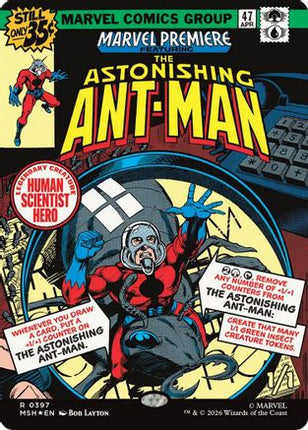 The Astonishing Ant-Man (Borderless) (397) [Marvel Super Heroes] Foil