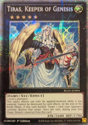 Tiras, Keeper of Genesis (Starlight Rare)  [BLGG-EN094] 1st Edition