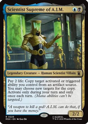 Scientist Supreme of A.I.M. (225) [Marvel Super Heroes] Foil