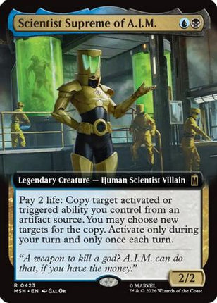 Scientist Supreme of A.I.M. (Extended Art) (423) [Marvel Super Heroes] Foil