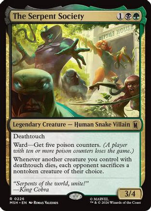 The Serpent Society (226) [Marvel Super Heroes] Foil