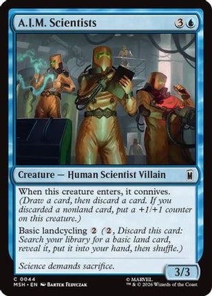 A.I.M. Scientists (044) [Marvel Super Heroes] Foil