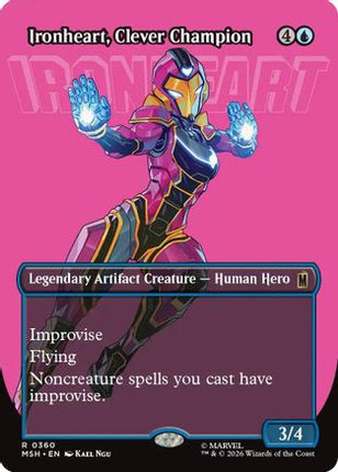 Ironheart, Clever Champion (Borderless) (360) [Marvel Super Heroes] Foil