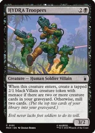 HYDRA Troopers (101) [Marvel Super Heroes] Foil