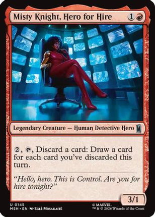 Misty Knight, Hero for Hire (145) [Marvel Super Heroes]