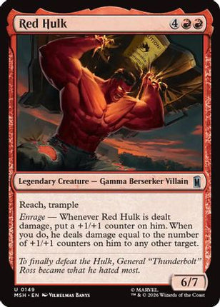 Red Hulk (149) [Marvel Super Heroes] Foil