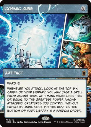 Cosmic Cube (Borderless) (0312) (312) [Marvel Super Heroes]