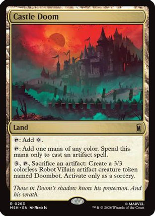 Castle Doom (263) [Marvel Super Heroes] Foil