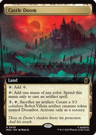 Castle Doom (Extended Art) (429) [Marvel Super Heroes] Foil
