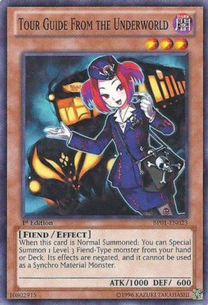 Tour Guide From the Underworld (Starfoil) (Starfoil Rare) [BP01-EN023] 1st Edition