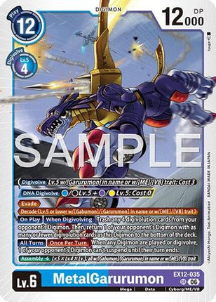 MetalGarurumon [EX12-035] [Digital World Shambala] Foil