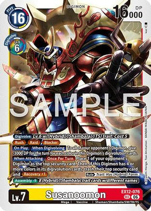 Susanoomon [EX12-076] [Digital World Shambala] Foil