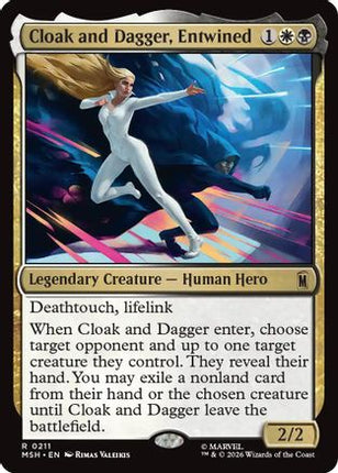 Cloak and Dagger, Entwined (211) [Marvel Super Heroes] Foil