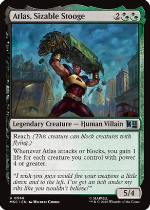 Atlas, Sizable Stooge (566) [Marvel Super Heroes]