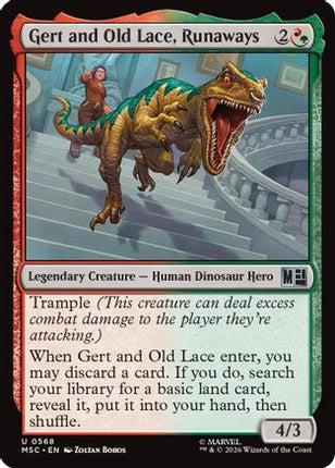 Gert and Old Lace, Runaways (568) [Marvel Super Heroes] Foil