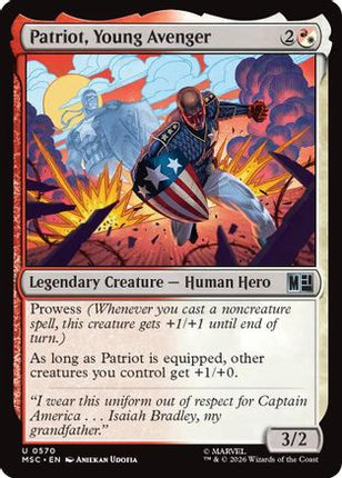 Patriot, Young Avenger (570) [Marvel Super Heroes]