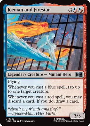 Iceman and Firestar (742) [Marvel Super Heroes]
