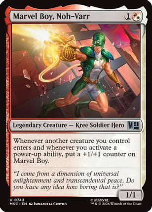 Marvel Boy, Noh-Varr (743) [Marvel Super Heroes]
