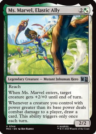 Ms. Marvel, Elastic Ally (744) [Marvel Super Heroes] Foil