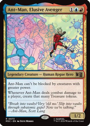 Ant-Man, Elusive Avenger (073) [Commander: Marvel Super Heroes]