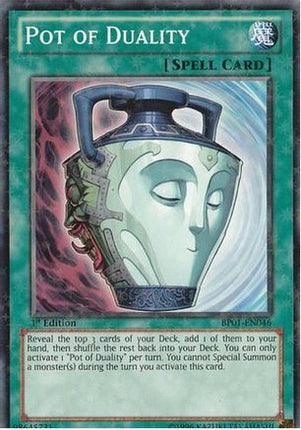 Pot of Duality (Starfoil) (Starfoil Rare) [BP01-EN046] Unlimited