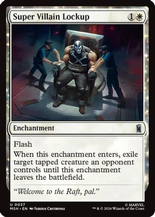 Super Villain Lockup (037) [Marvel Super Heroes] Foil