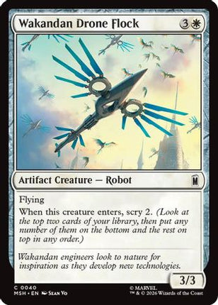 Wakandan Drone Flock (040) [Marvel Super Heroes] Foil