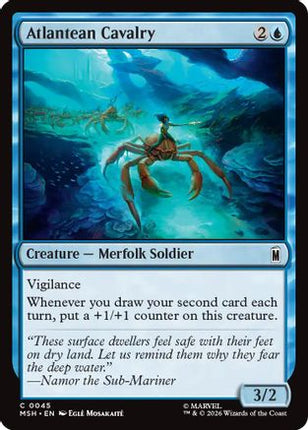Atlantean Cavalry (045) [Marvel Super Heroes]