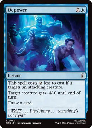 Depower (050) [Marvel Super Heroes] Foil