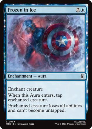 Frozen in Ice (054) [Marvel Super Heroes] Foil