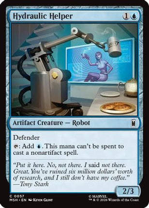 Hydraulic Helper (057) [Marvel Super Heroes]
