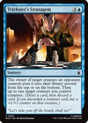 Trickster's Stratagem (081) [Marvel Super Heroes] Foil