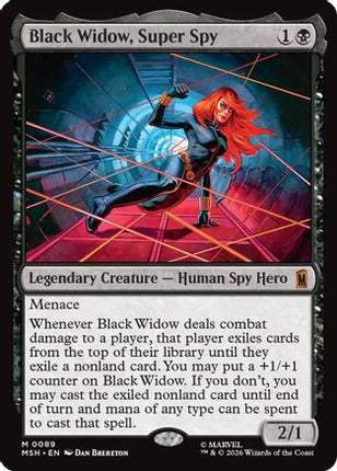 Black Widow, Super Spy (089) [Marvel Super Heroes]