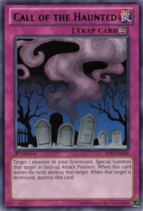 Call of the Haunted (Starfoil) (Starfoil Rare) [BP01-EN049] Unlimited