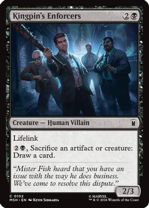 Kingpin's Enforcers (102) [Marvel Super Heroes] Foil