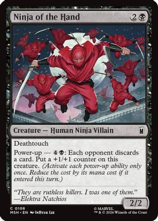 Ninja of the Hand (108) [Marvel Super Heroes]