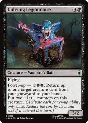Unliving Legionnaire (119) [Marvel Super Heroes] Foil