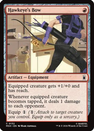 Hawkeye's Bow (132) [Marvel Super Heroes] Foil