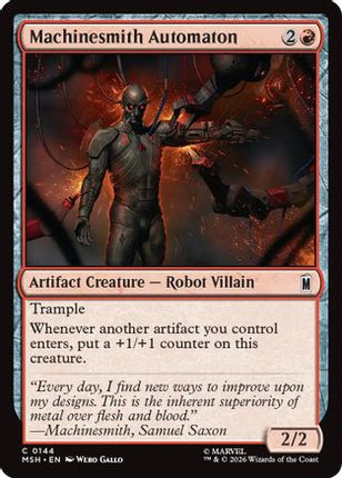 Machinesmith Automaton (144) [Marvel Super Heroes] Foil